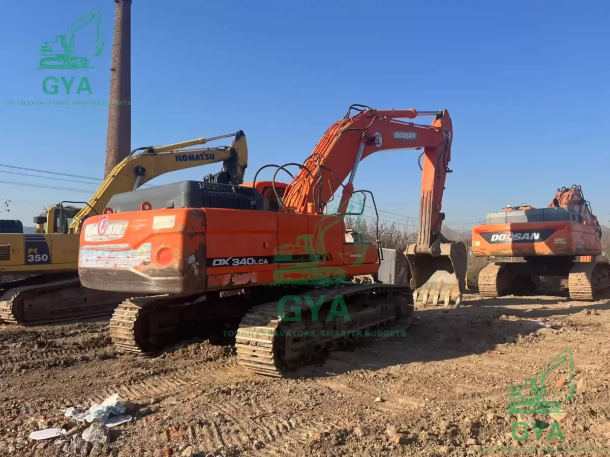 2018 Doosan DX340 detail photo 2