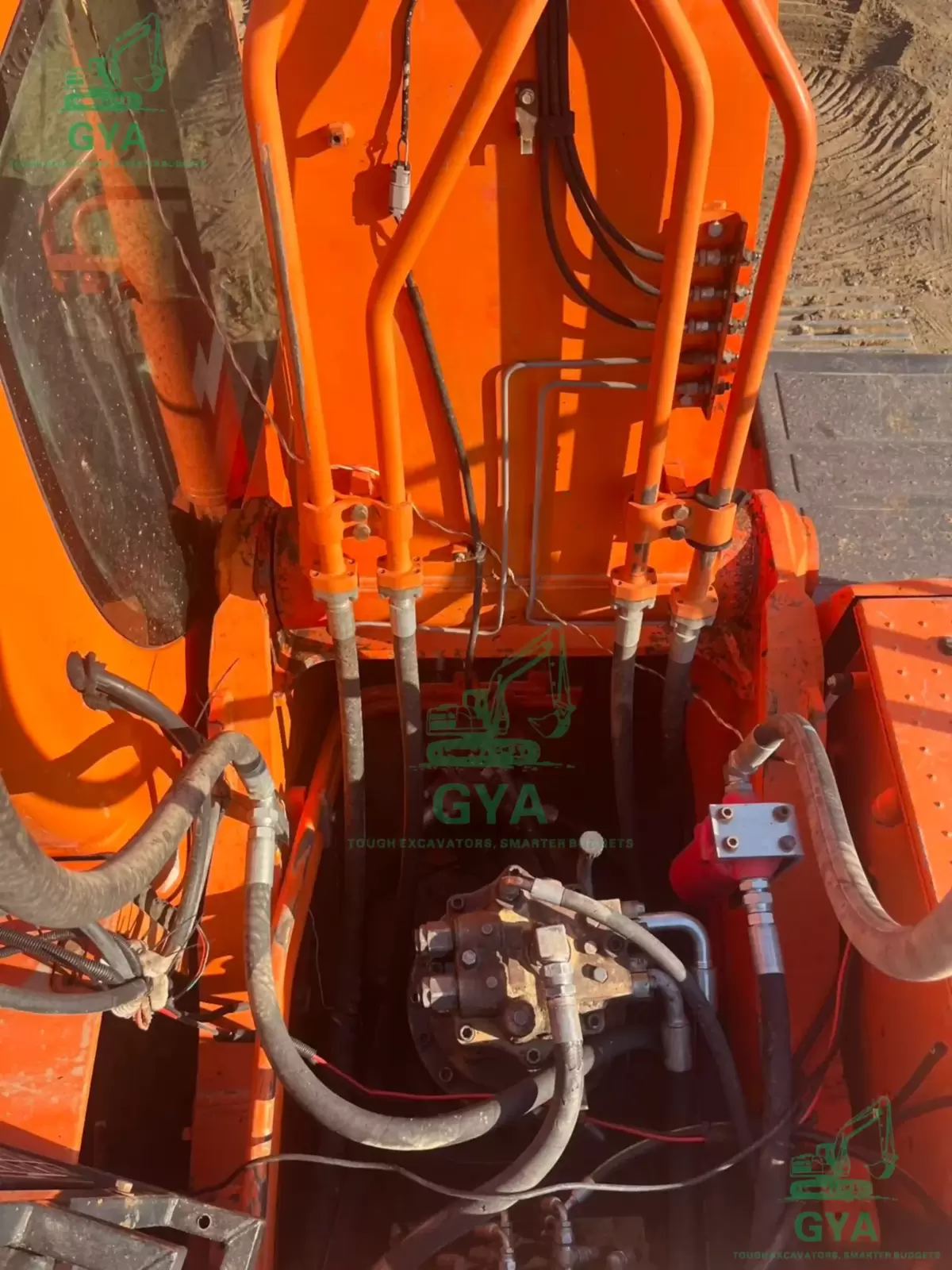 2018 Doosan DX340 detail photo 8