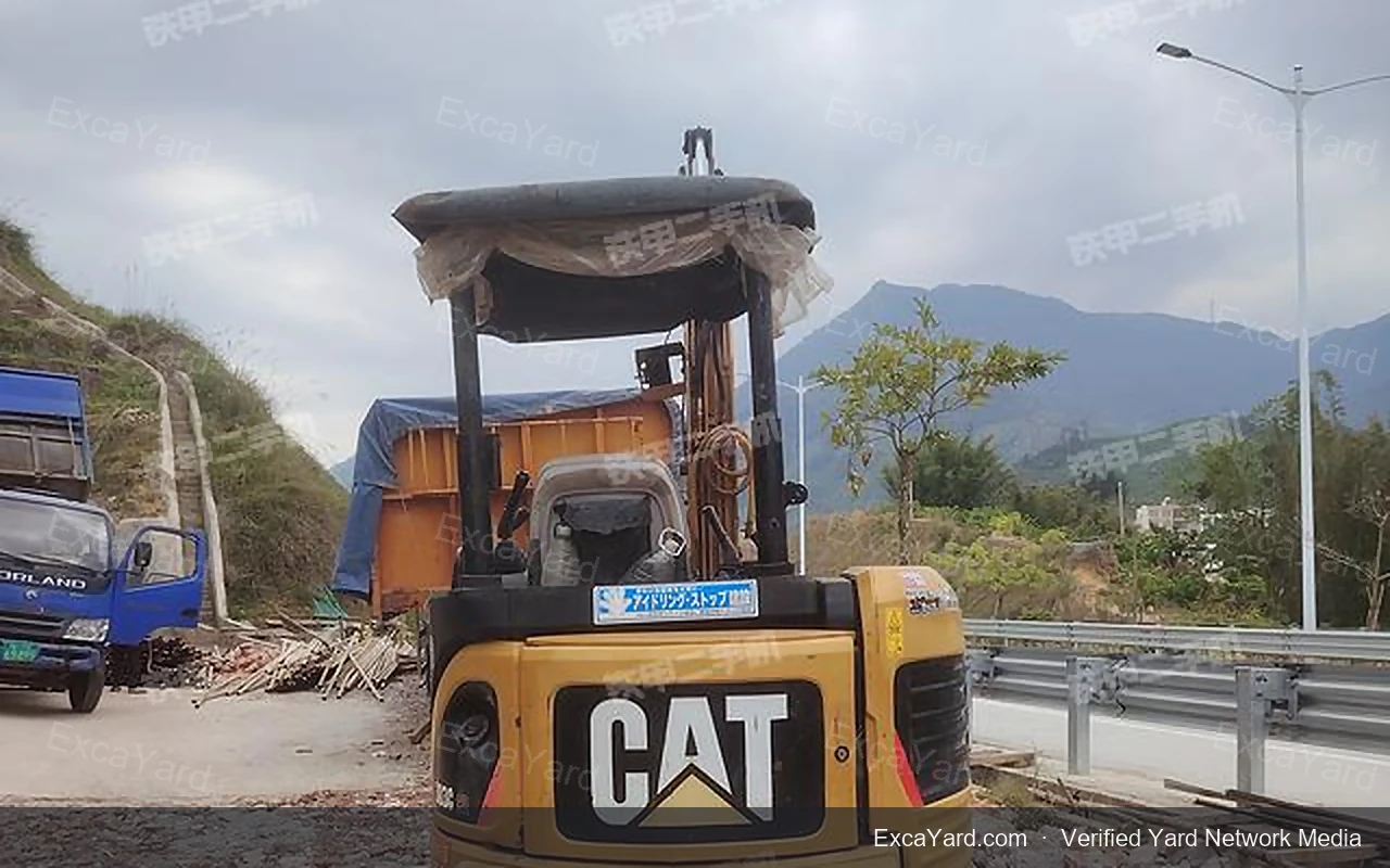 2007 Caterpillar 303CCR detail photo 2