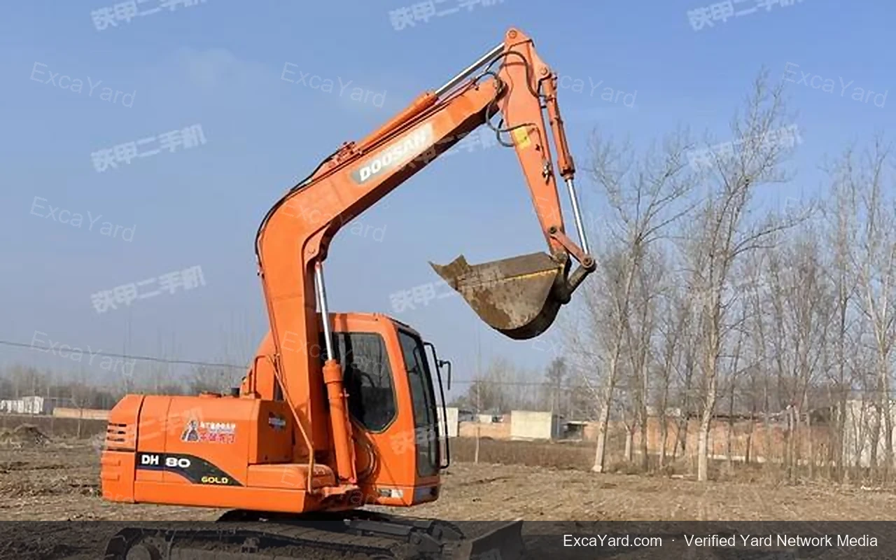 2014 Doosan DH80G detail photo 2