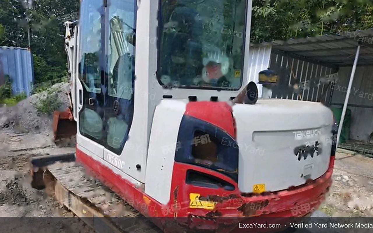 2018 Takeuchi TB260C detail photo 2