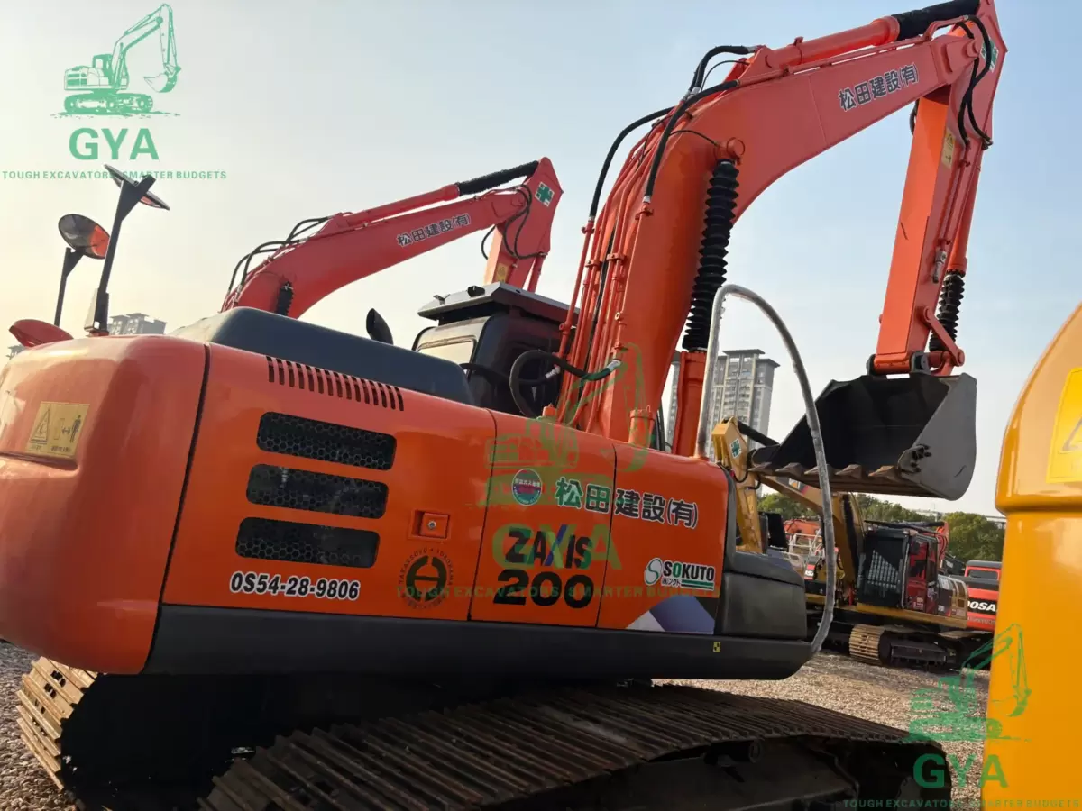 2018 Hitachi ZX200-3G detail photo 2