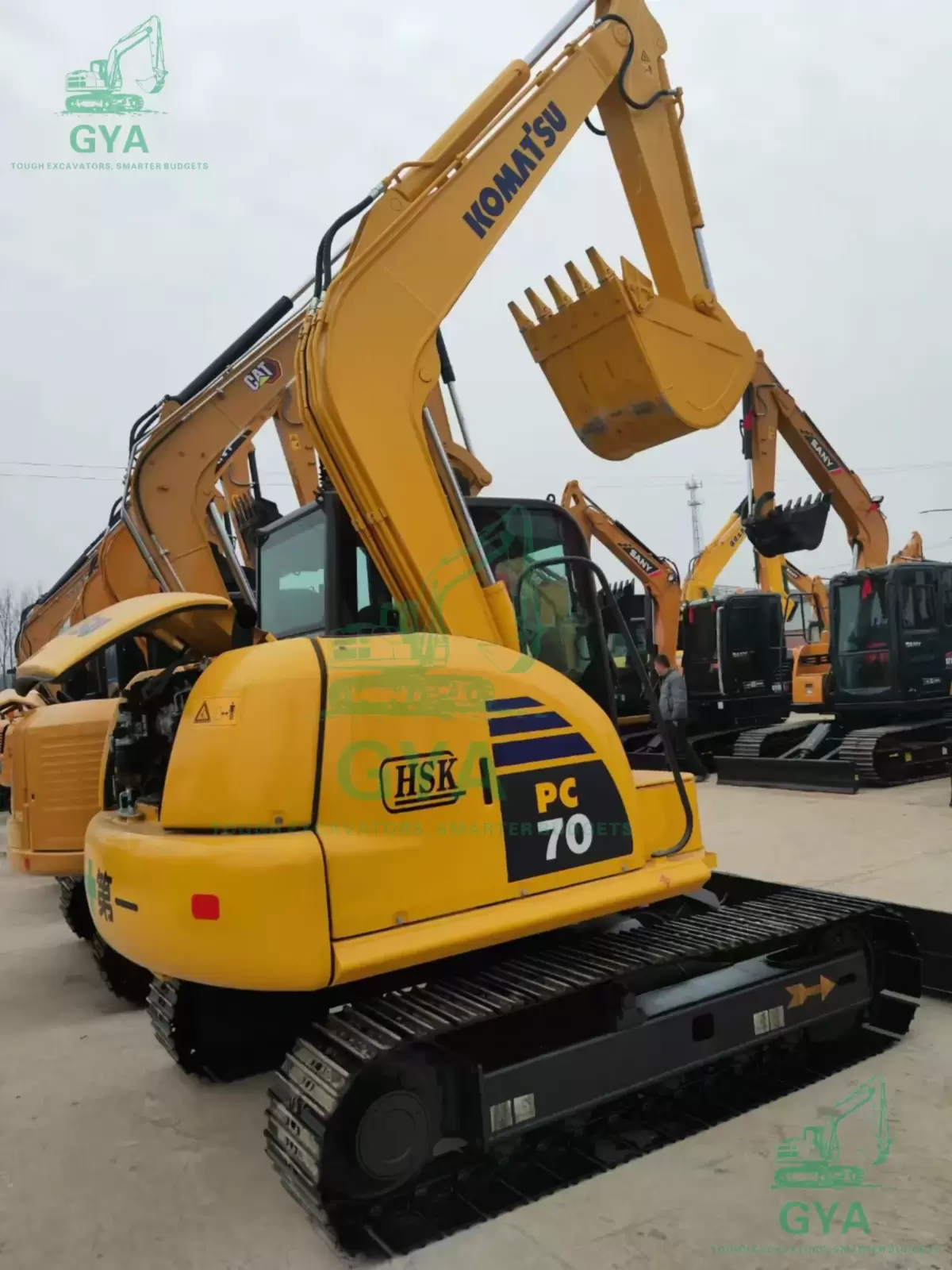 2022 Komatsu PC70-8 detail photo 4