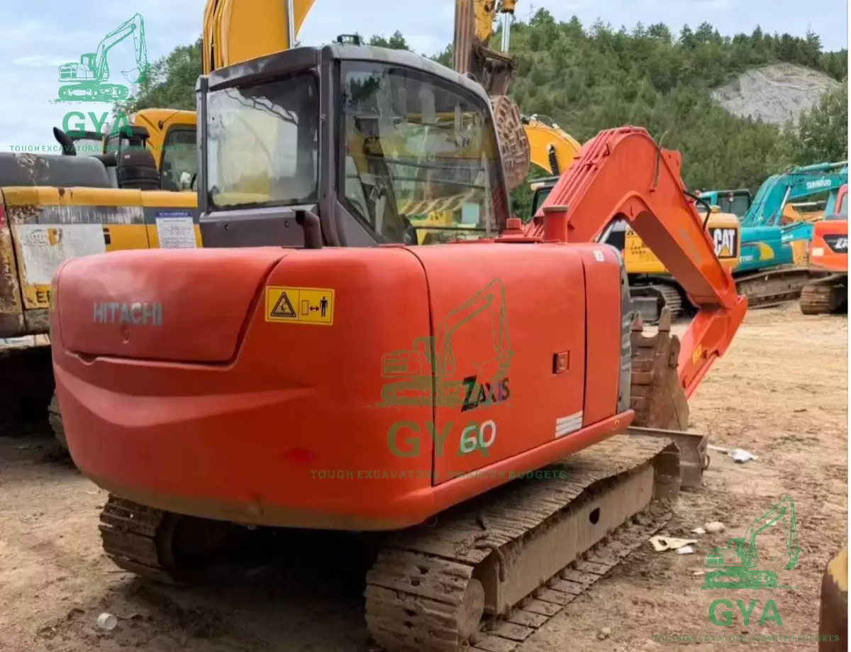 2012 Hitachi ZX60-6 detail photo 2