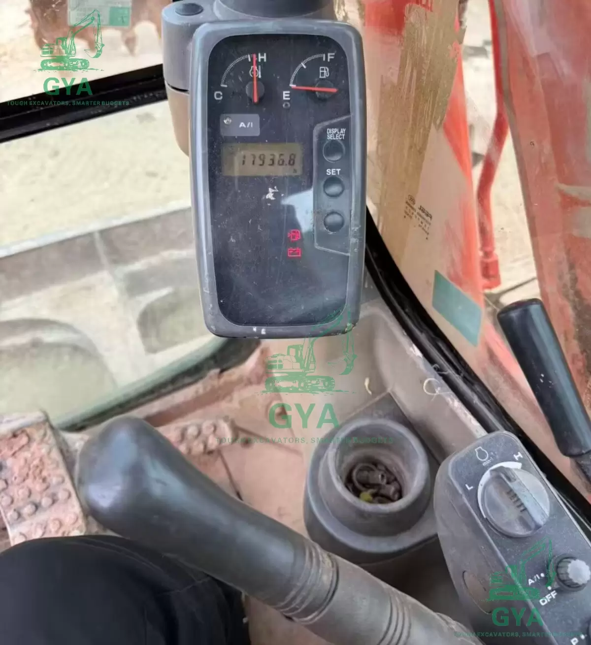 2012 Hitachi ZX60-6 detail photo 7