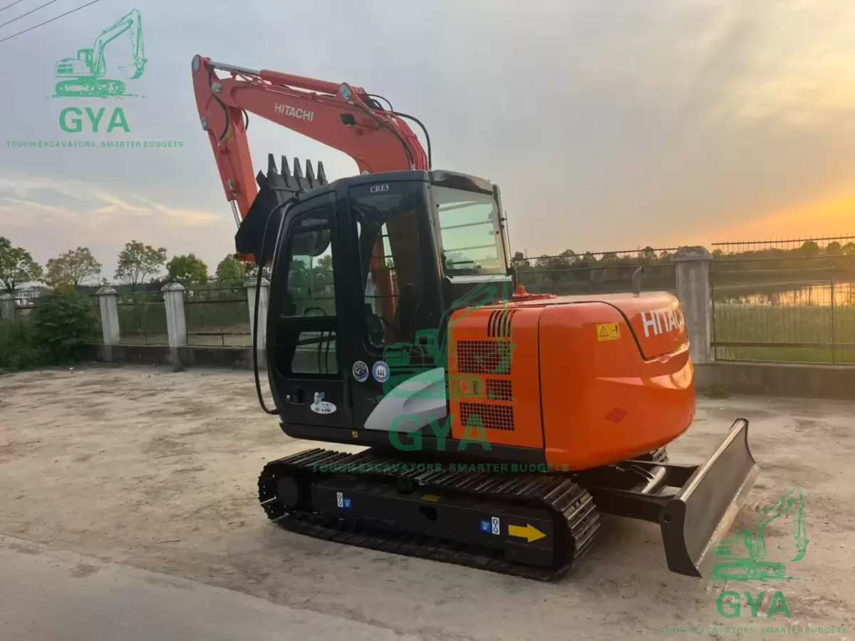 2012 Hitachi ZX70-6 detail photo 2