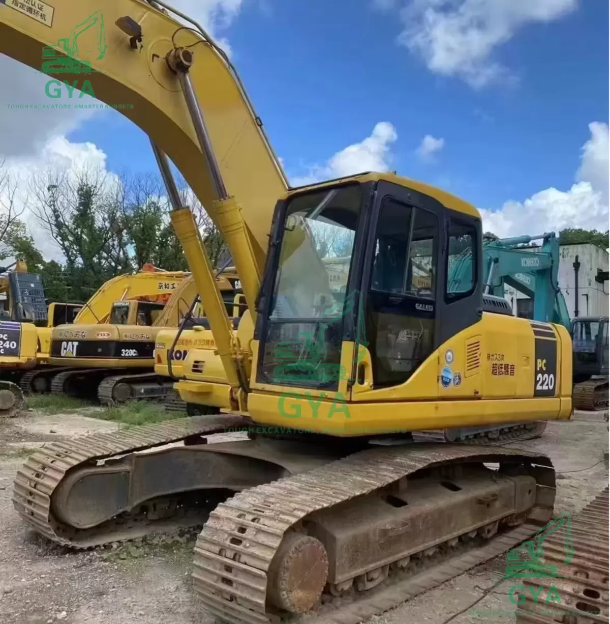 2008 Komatsu PC220-7 detail photo 6